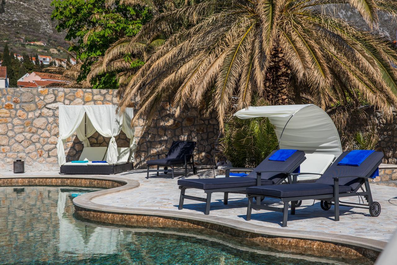 Villa Diamond Mlini Bagian luar foto