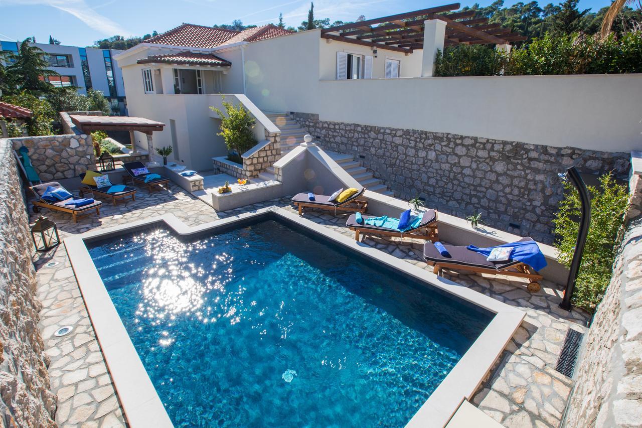 Villa Diamond Mlini Bagian luar foto